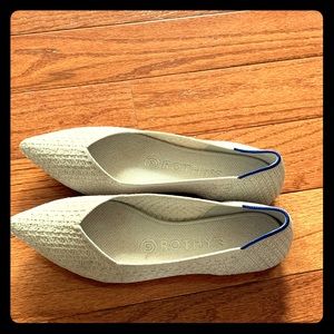 Rothys Salt Honeycomb Flats